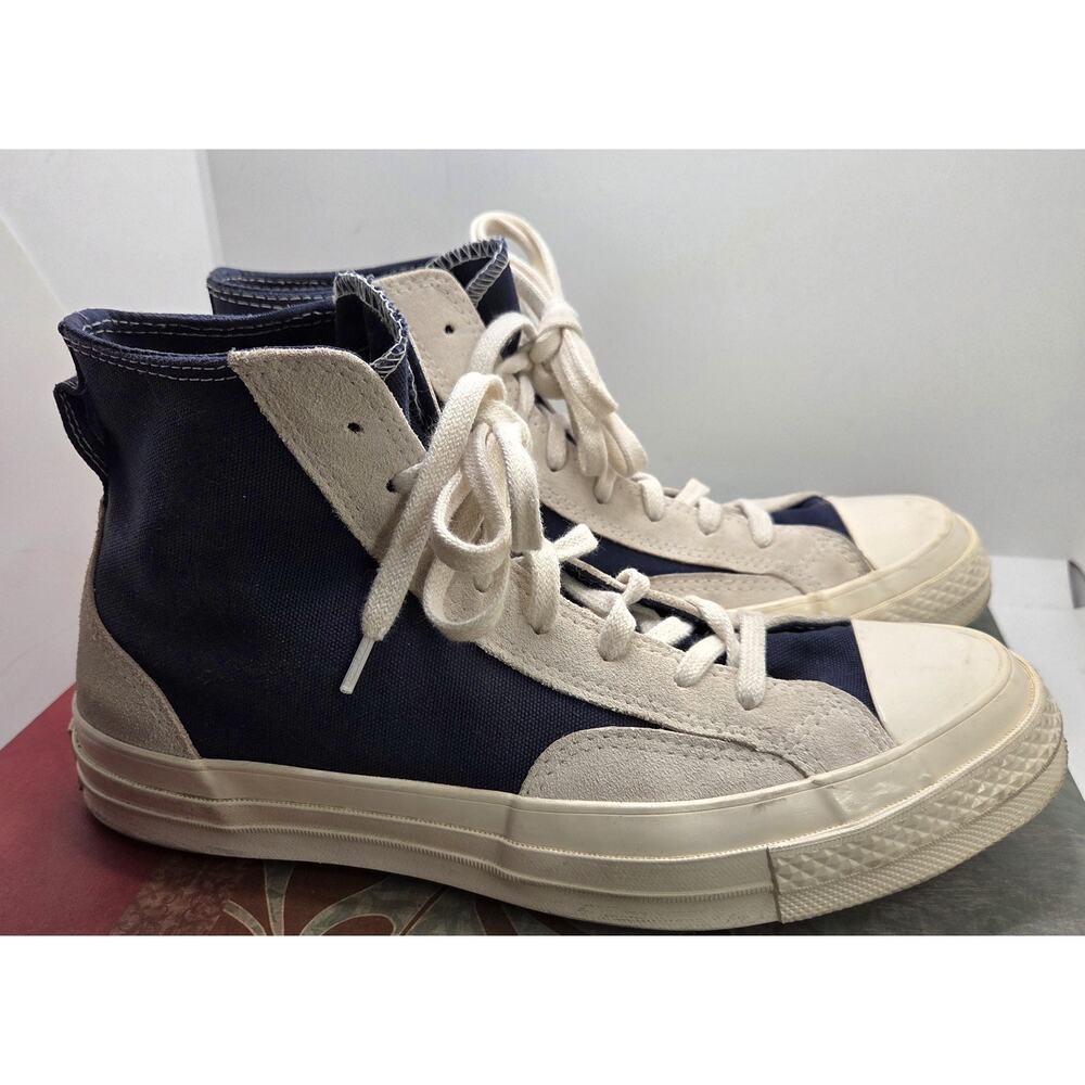 Converse Chuck 70 High Final Club Obsidian Egret Sneakers Womens 9.5 (Mens 7.5)